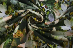 French terry – Digital lily khaki