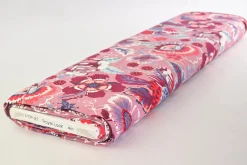 French terry – Dusty Rose Wildflowers