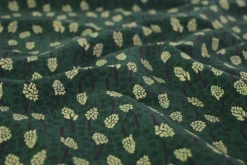 French terry – Emerald Wild Meadow