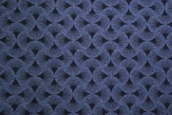 French terry – Indigo Deco Fans