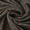 French terry – Midnight Mini Blooms