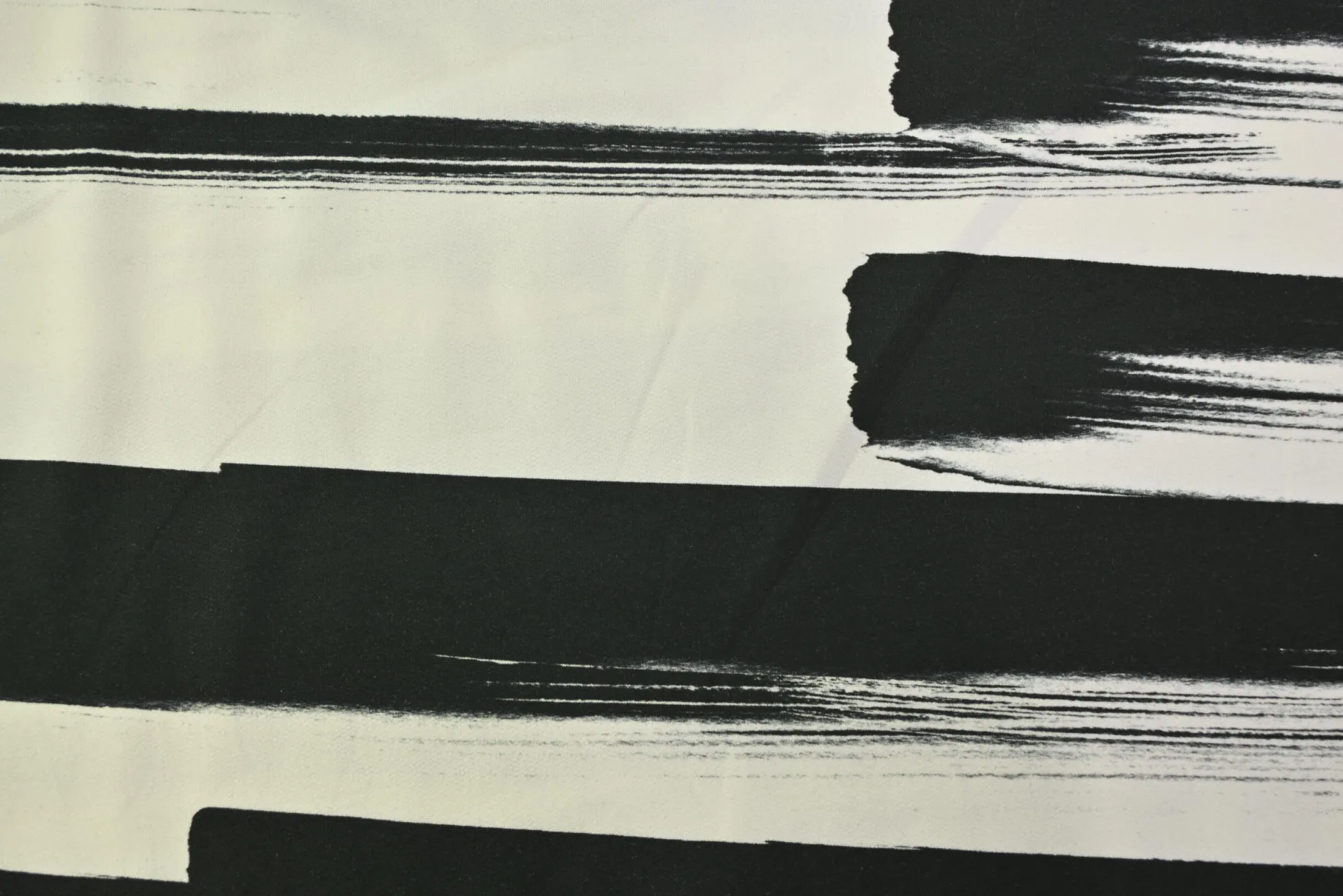 French terry – Monochrome Brushstrokes