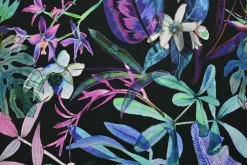 French terry – Neon Midnight Tropics