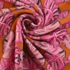 French terry – Pink Tropic Sunset