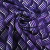 French terry – Purple wavy