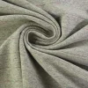 French terry – Rainbow lines on grey melange