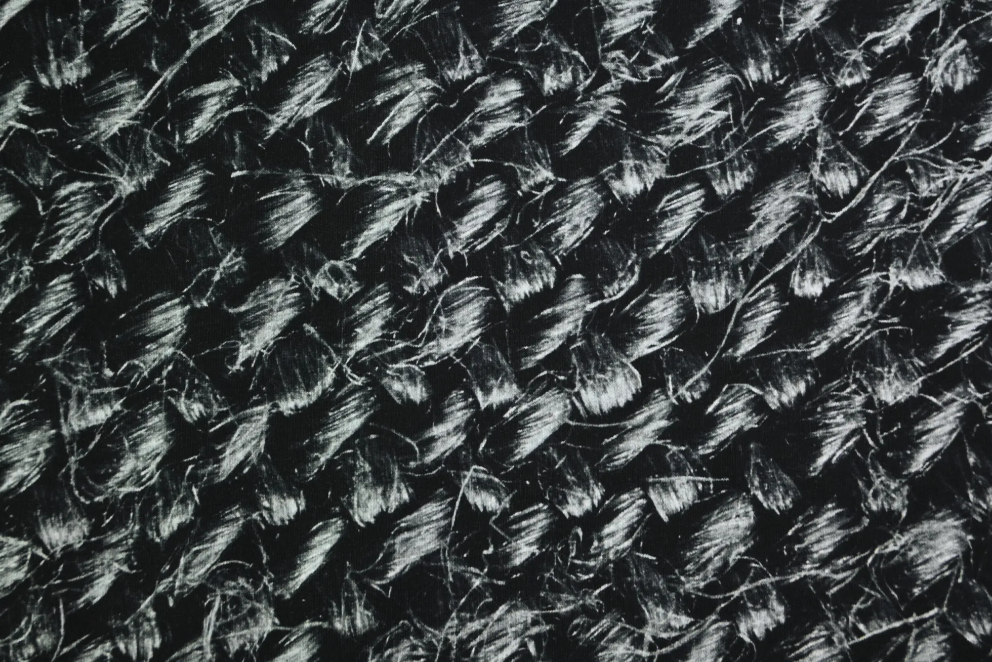 French terry – Silver Shadow Leaves