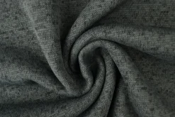 Gebreide sweaterstof – Donkergrijs melange