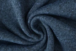 Gebreide sweaterstof – Navy melange