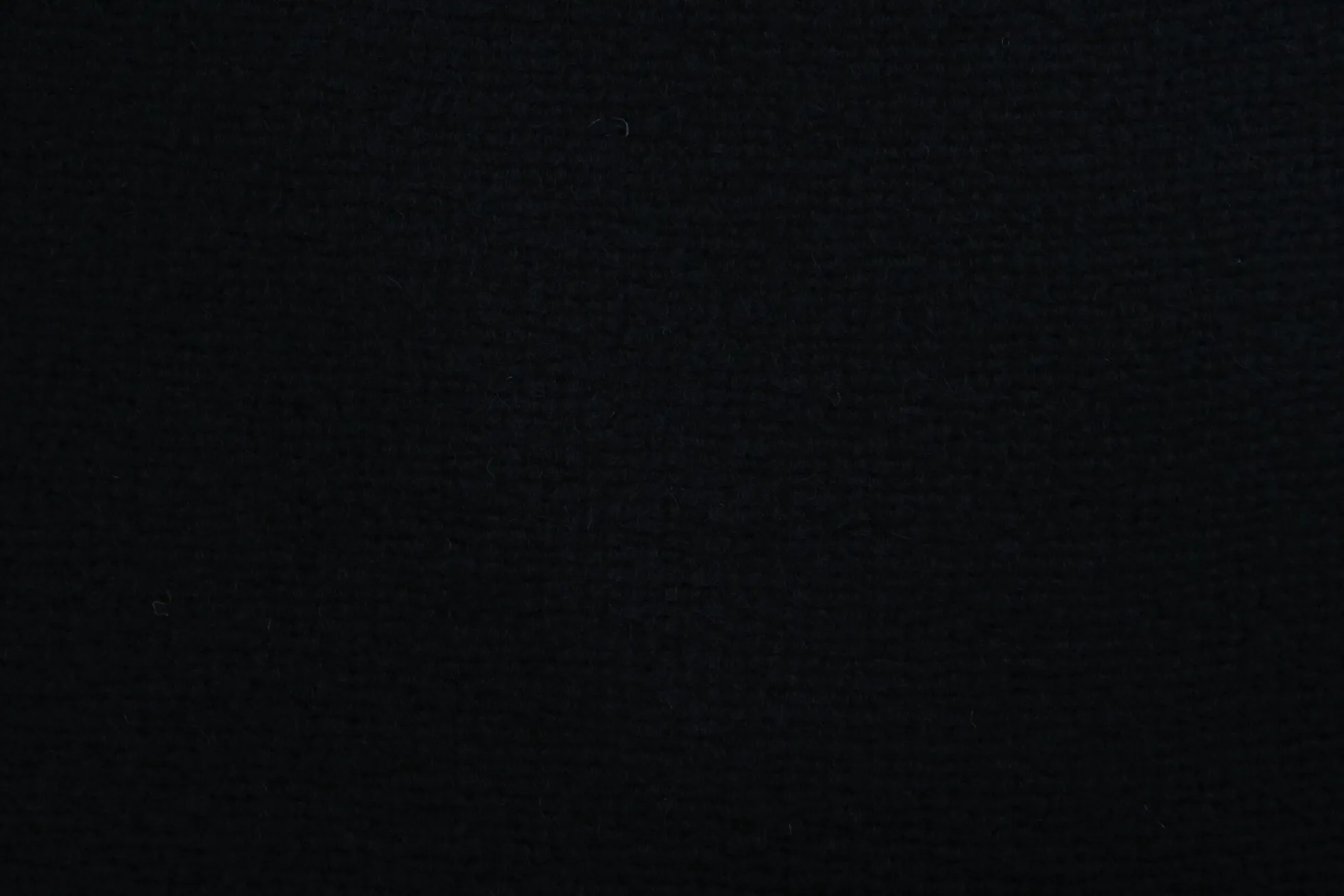 Gebreide wollen stof – Navy