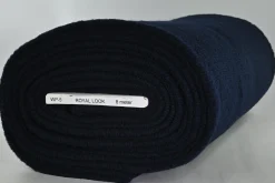 Gebreide wollen stof – Navy