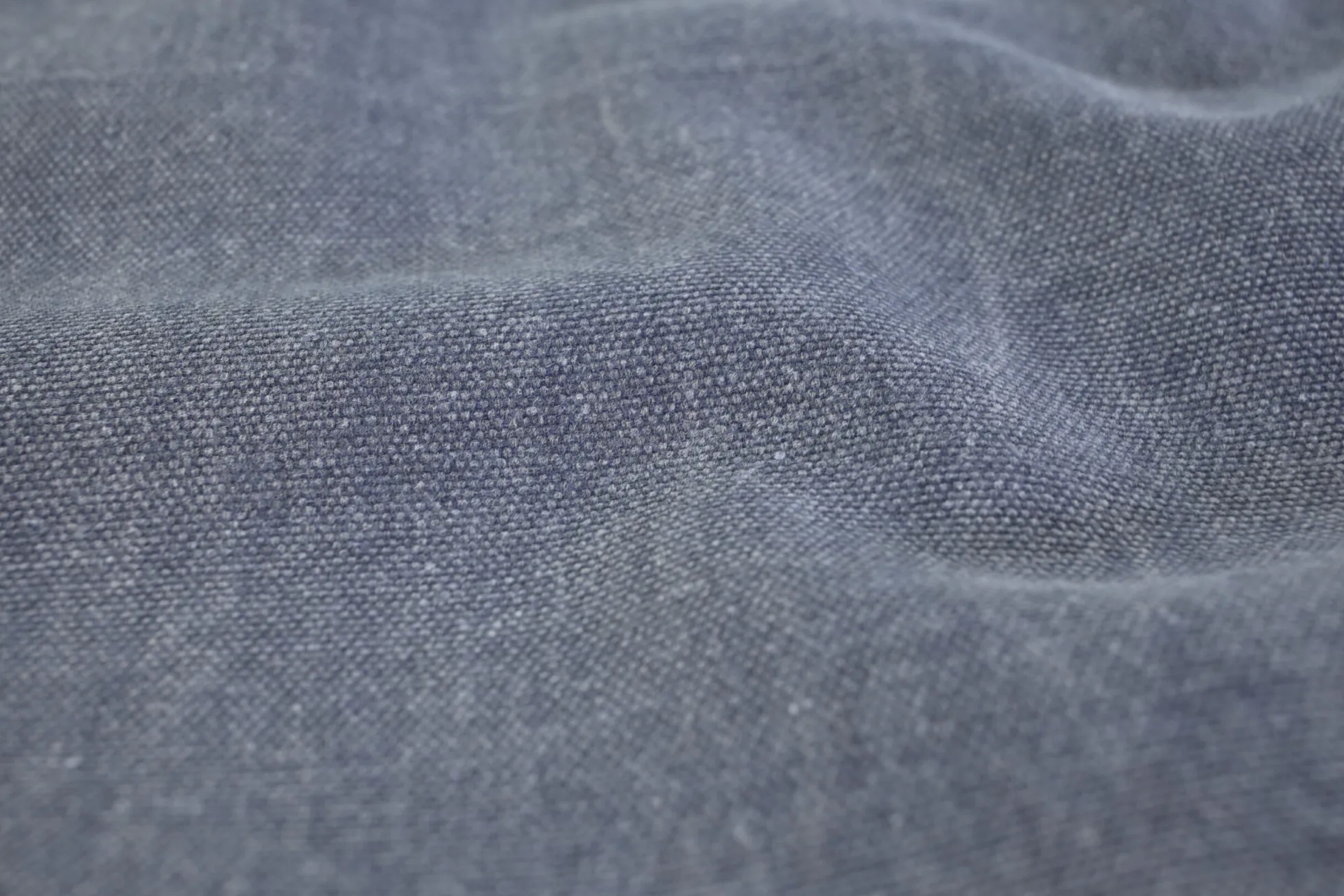 Gewassen canvas – Blauw / grijs