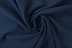 Gewassen katoen / Stonewashed – Navy blauw