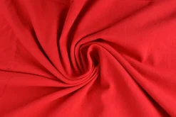 Gewassen katoen / Stonewashed – Rood