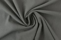 Gewassen katoen / Stonewashed – Donkergrijs