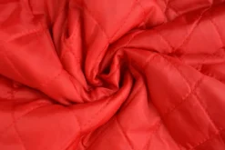 Gewatteerde voering – Rood