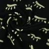 Heavy travelstof – Eyelash on black