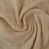 Hydrofiel / Mousseline – Boterbloemetjes champagne