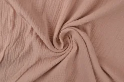 Hydrofiel / Mousseline dobby – Dusky roze