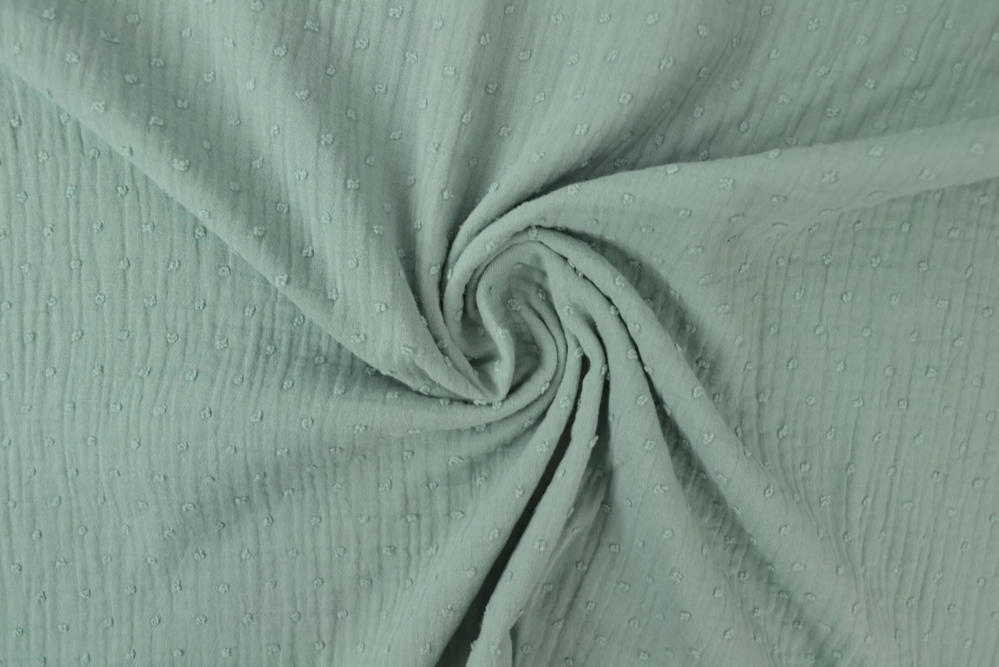 Hydrofiel / Mousseline dobby – Oud groen
