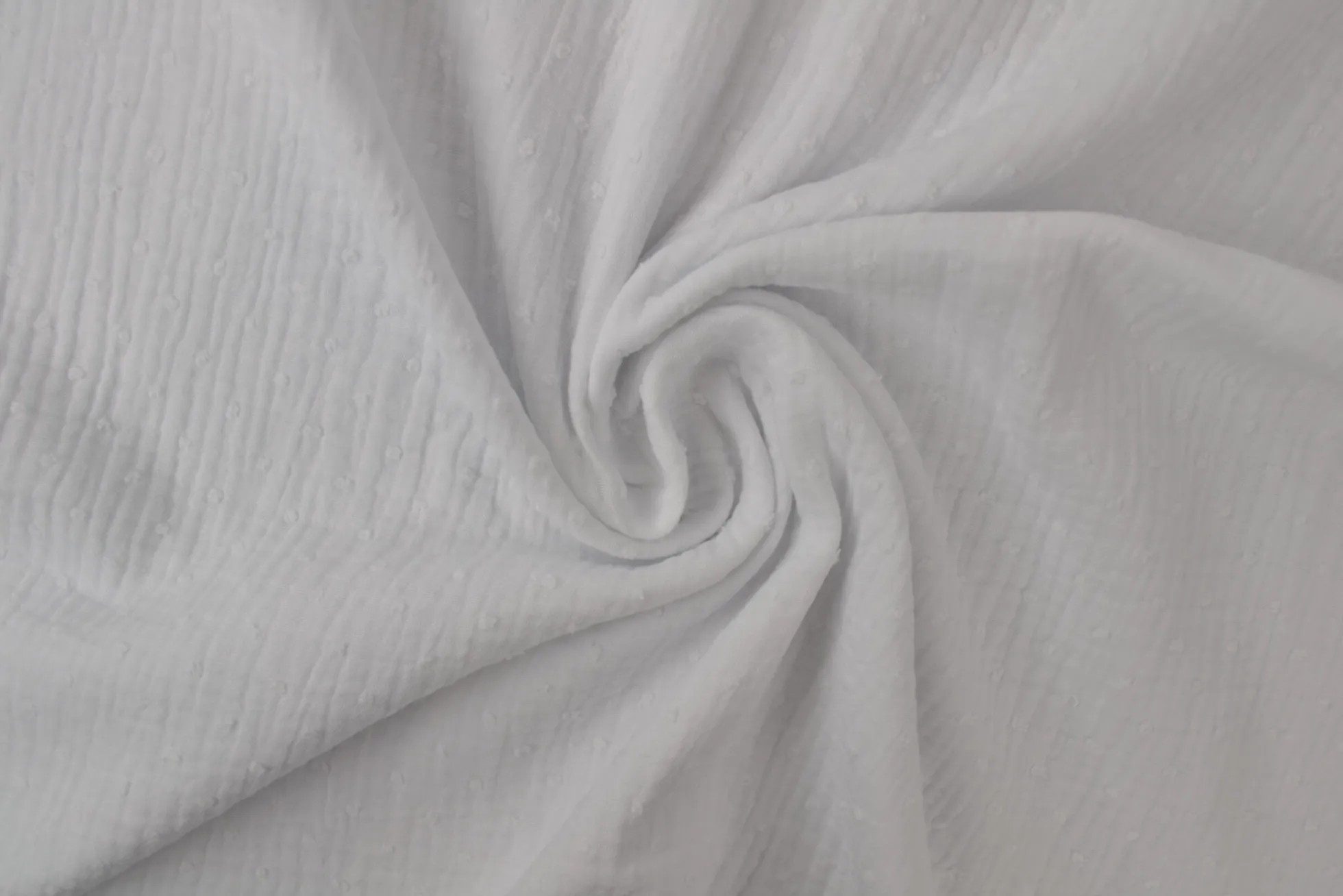Hydrofiel / Mousseline dobby – Wit
