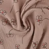 Hydrofiel / Mousseline – Lijnbloesem dusky roze