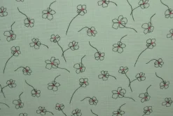 Hydrofiel / Mousseline – Lijnbloesem licht mint
