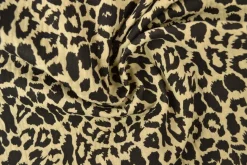 Hydrofiel / Mousseline – Panter beige