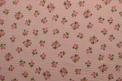 Hydrofiel / Mousseline – Rozen dusky roze