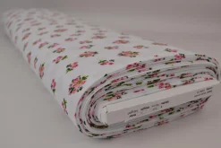 Hydrofiel / Mousseline – Rozen wit