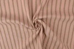 Hydrofiel / Mousseline – Strepen dusky roze