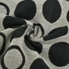 Jacquard Gobelin – Black & silver grey dots