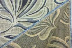 Jacquard Gobelin – Blue shell natural