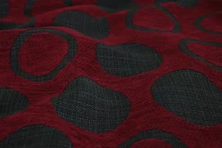 Jacquard Gobelin – Burgundy dot