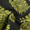 Jacquard Gobelin – Charcoal yellow floral