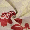 Jacquard Gobelin – Floral red & ivory