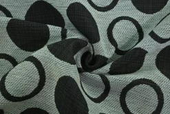 Jacquard Gobelin – Grey dot black
