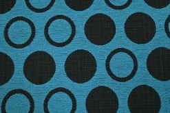 Jacquard Gobelin – Petrol dot black