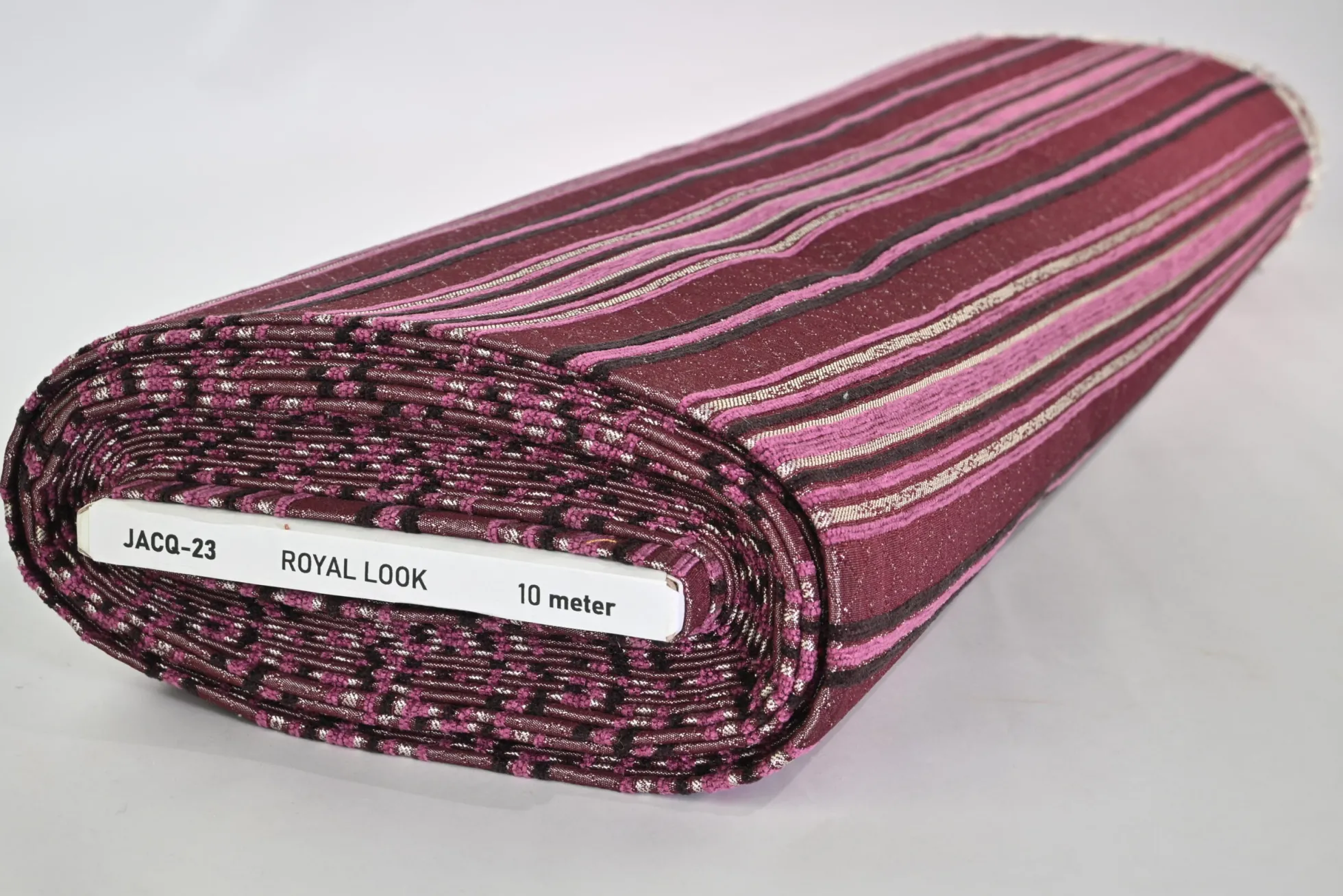 Jacquard Gobelin – Purple stripes