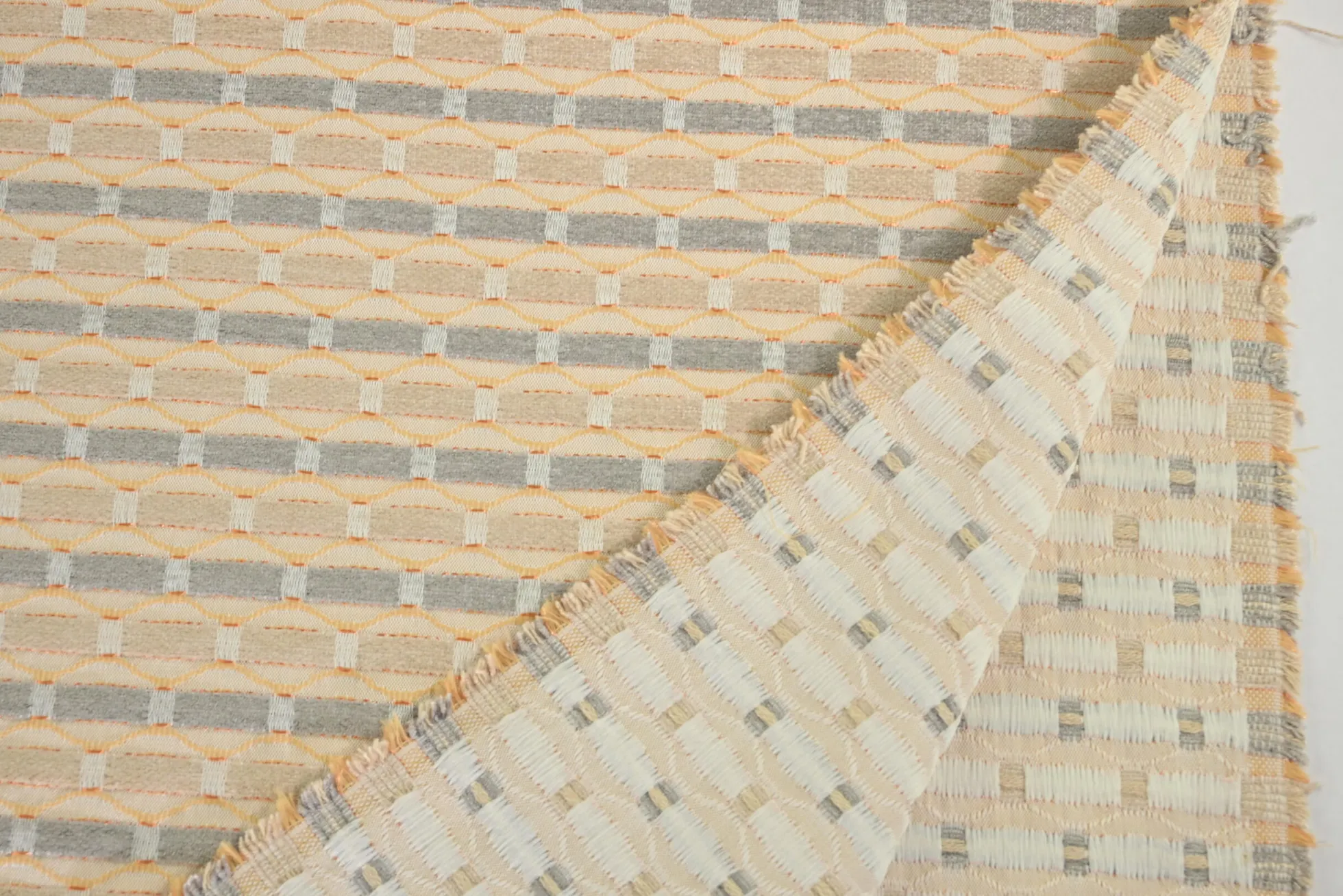 Jacquard Gobelin – Ribbed wave