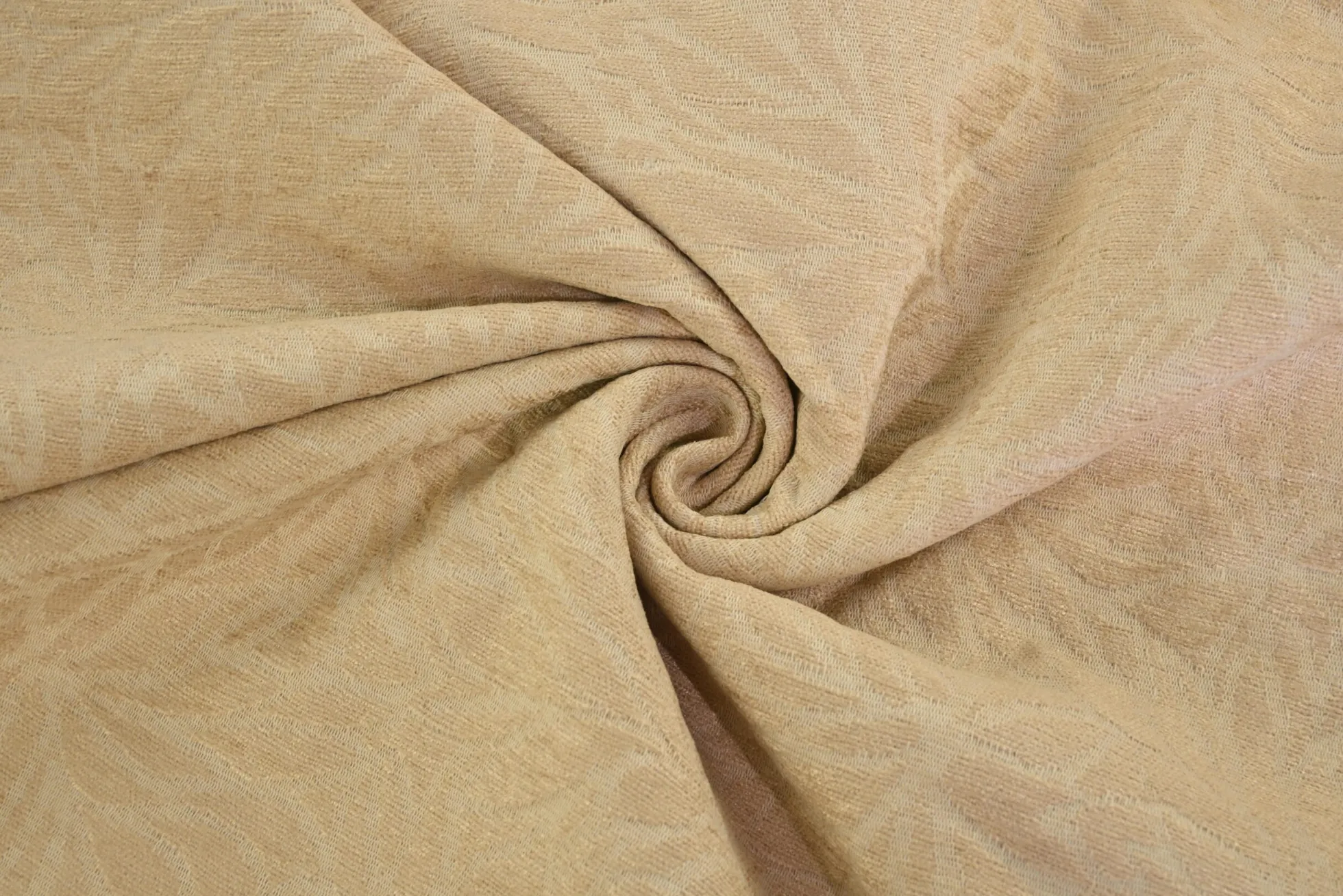 Jacquard Gobelin – Soft beige leaf