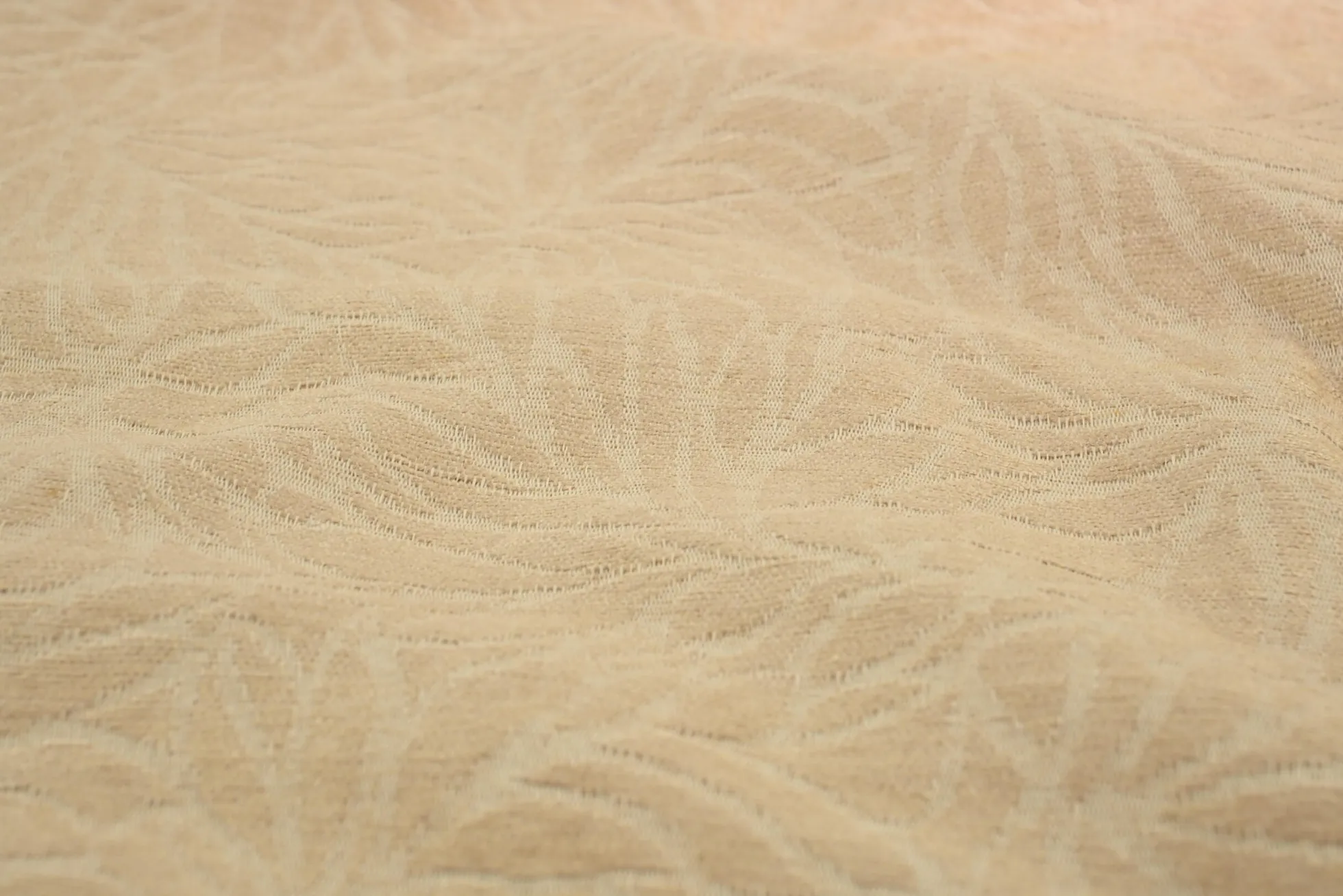 Jacquard Gobelin – Soft beige leaf