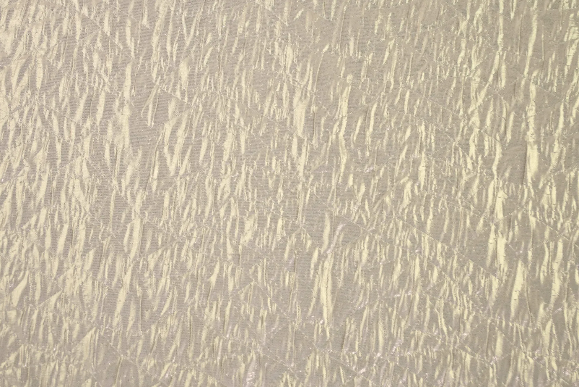 Jacquard jassenstof – Champagne metallic
