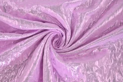 Jacquard jassenstof – Lila metallic