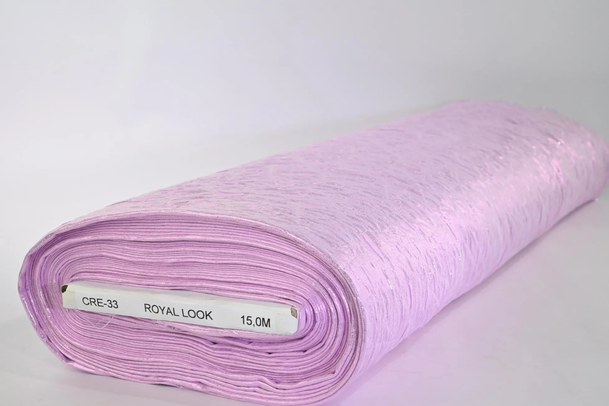 Jacquard jassenstof – Lila metallic