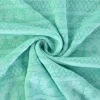 Jacquard jersey – Flower lines mintgroen