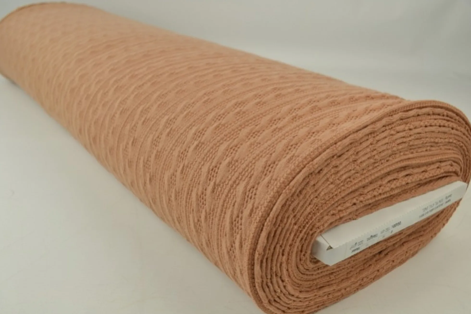 Jacquard jersey kabel – Beige