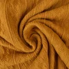 Jacquard jersey kabel – Donker oker