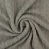 Jacquard jersey kabel – Donkergrijs