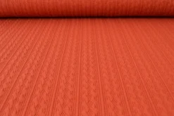 Jacquard jersey kabel – Koper